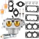 New 791230 Carburetor With Gasket Kit For 792295 699709 799230 & 499804 V-Twin 20hp 21hp 23hp 24hp 25hp Manual Choke Carb