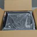 ETELI Floating TV Stand for Under TV Floating TV Shelf Wall Mounted Entertainment Console Center Media Table with Storage for Under TV Living Room Bedroom Office, Black