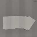 Premium Blank Cards - 300-Pack, Smooth Writing Surface on Both Sides, Heavyweight Cardstock with Rounded Corners, 4x2.3 Inch for Study, Business, Crafting (Art Paper)