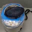 ZONEMEL Sauna Steamer Portable Pot 4 Liters, Stainless Steel Steam Generator with Remote Control, Spa Machine with Timer Display Mist Moisturizing for Body Detox, Home Spa (Blue, US Plug)