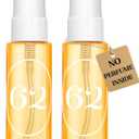 3 x 2 Packs Empty Travel Size Toiletries Bottles Compatible with Sol de Janeiro 62 Perfume, 1 OZ TSA Approved Leak-Proof Refillable Containers, Refillable for 3 OZ & 8.1 OZ, Essentials, Only Bottles