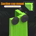 DONGKER Bearded Dragon Feeder,Anti-Escape Lizard Corner Terrarium Bowl with Suction Cups for Lizard Bearded Dragon Gecko Frog