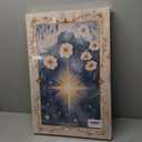 3pcs Sun And Moon Celestial Wall Art Vintage Tarot Astrology Wall Decor Painting Sun Flower And Full Moon Canvas Pictures Boho Celestial Prints Posters for Bed Room Home Decor 16x24 Inch Framed