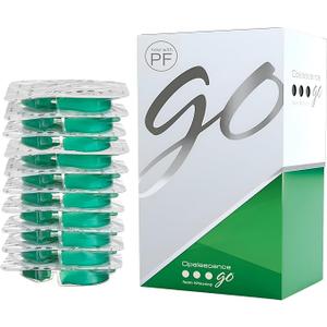 Opalescence GO 15 PF Teeth Whitening Prefilled Trays (10 Treatments) Hydrogen Peroxide 15 and Potassium Fluoride - Made by Ultradent - GO15-PF-4638