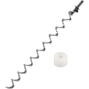 23 Inch Igniter Auger Shaft Screw, Auger Replacement with Bushing Auger Motor Push Rod/Shaft BBQ Grill Part Accessories for Pit Boss Series