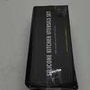 Silicone Kitchen Cooking Utensils Set, Umite Chef 22Pcs Heat Resistant Kitchen Utensils, Spatula, Spoon, Whisk, Dishwasher Safe Kitchen Utensil Gadgets Tools Set for Nonstick Cookware(Khaki)