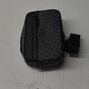 Crossbody Bag for Mens, Men's commuter shoulder bag, Travel bag Work Business Small men's satchel (Black_5)
