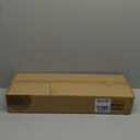 WOPITUES Floating Shelves for Wall 24 inch with Cube Shelf, Wall Shelves with Metal Rail for Decor, Bathroom Organizers and Storage, Over Toilet Shelves for Bathroom, Toilet Paper-Black (23.6 inch)