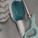 Shark Steam Mop with 2 Machine Washable Dirt Grip Pads, Removable Water Tank, Lightweight, Steam Cleaner for sealed Hard Floors, Marble, Stone, Hardwood, Tile, Laminate, White/Seafoam, S1000