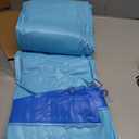 FOTING Inflatable Pool for Adults with Electric Pump,Carrying Bag &Inflatable Seat,120"X72"X23"Full-Sized Blow Up Pool Oversized Thickened Family Large Swimming Pool for Backyard Garden Outdoor Summer