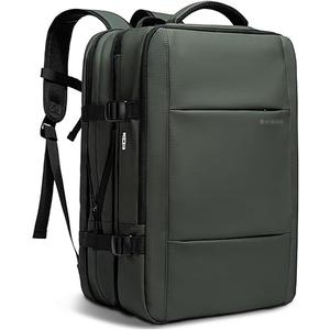 Travel Backpacks Business Backpack Flight Approved Carry On Backpacks with USB Charging Port 17-inch Laptop Backpack for International Travel Bag Weekender Luggage Backpack for Men Women Green