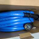 FIXFANS Pressure Washer Hose 1/4" X 50 FT High Power Washer Extension Hose Kink & Wear Resistant High Pressure Hose for Replacement Compatible with M22 Fittings 3600PSI