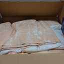 Bedsure Oversized Queen Comforter Set - Dusty Rose Bed Set, 3 Pieces Cute Floral Bedding, 1 Soft Reversible Botanical Flowers Comforter and 2 Pillow Shams