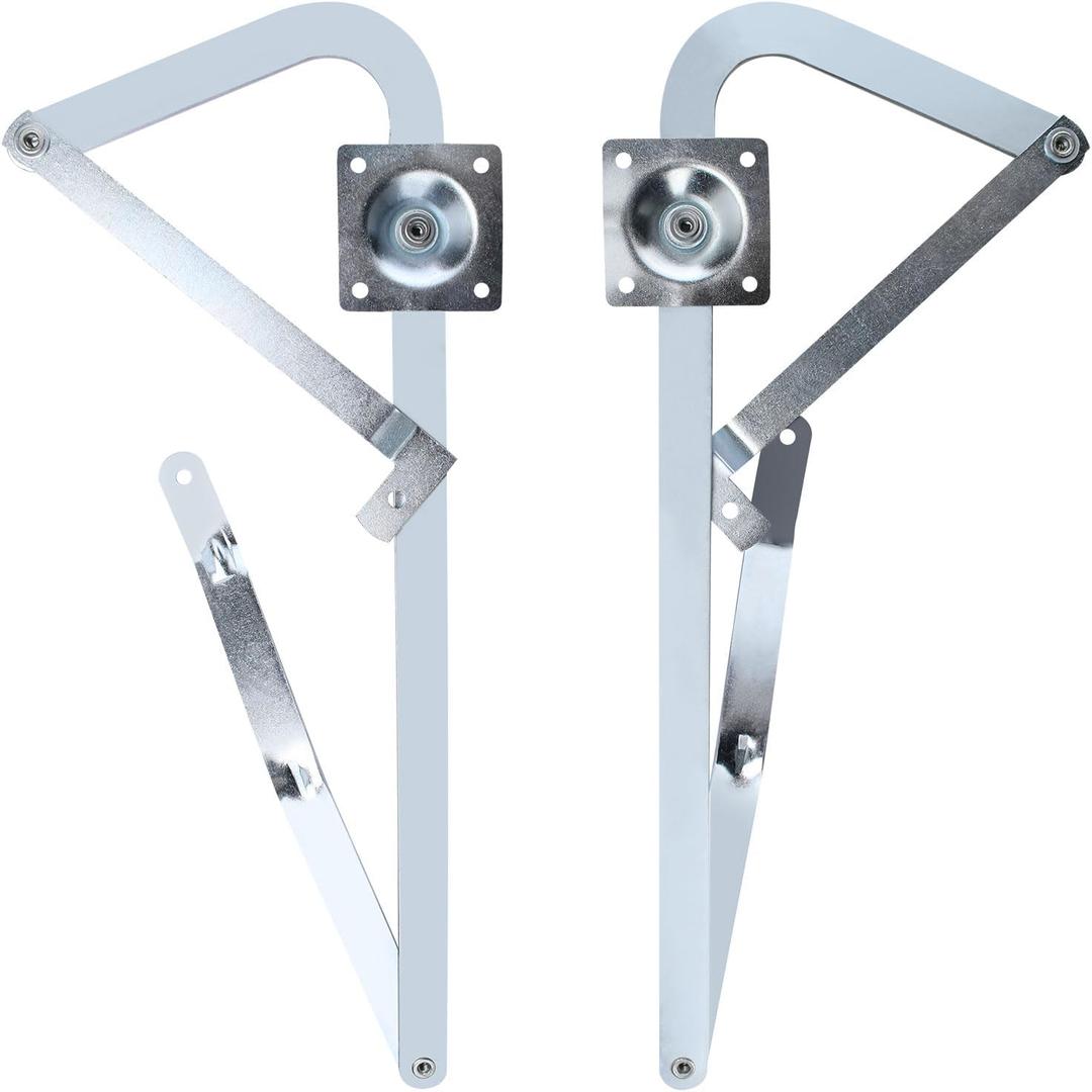 55-2 Attic Ladder Hinge Arms 1 Pair Fits for 2010-Up Werner Mk 5, WU2210, W2208, W2210 Attic Ladder Pull Down System Hardware Kit Counter Balance Arms Hinge Kit