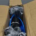 Windproof Boat Cover Support Pole System 2 Pcs with 8 Adjustable Heights Telescoping Steel Furniture Cover Support Poles 18"-57" with Straps Storage Bag