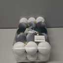 30PCS Velvet Christmas Ball Ornaments Set, 60MM/2.3Inch Shatterproof Flocked Ornaments for Christmas Tree Hanging Decorations, for Home Holiday Party Xmas Decor - White/Grey/Green.