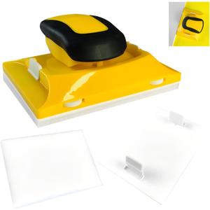 PET8189 Snap Design Paint Edge Tool | Paint Edge Trimmer Plus Two Refill Pads | Corners & Floors Pad Painter | Paint Edgers Painting Great for Decking,Walls | Ceiling Edge Painting Tool