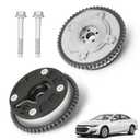 2PCS VVT Sprocket Gear Intake & Exhaust Variable Valve Timing Camshaft Adjuster Phaser for Chevy Malibu Cruze Spark Trax, for Buick Encore 1.4L 1.5L L4, 2016-2022 - Replace 12643698 916638