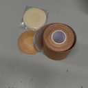 Hopkost Boob Tape Breast Lift Tape for Large Breasts with 2 Pcs Nipple Covers Invisible Boobtape for A-G Cup(Beige,3 in)