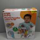 Bright Starts Learn-to-Sit Baby Floor Seat, 2-Positions Grow with Infant, Portable Baby Chair, Includes Sensory Toys, Unisex, 4-12 Months, Playful Paradise