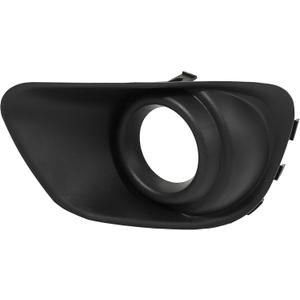 X AUTOHAUX Car Front Bumper Left Side Fog Light Grille Lamp Cover 68109871AA for Jeep Compass 2011-2017