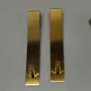 Shower Door Hooks Extended Over Door Hook for Bathroom Frameless Glass Bath Door,Stainless Steel Towel Holder,Heavy Duty Rack Hooks for Robe,Towel Brushed Gold 2 Pack