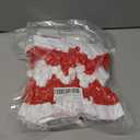 2 x FINGOOO Mini Red Santa Hats,30 Pieces Christmas Hat for Crafts 2.8 x 5 Small Santa Hats for Xmas Party Table Dinner Decorations