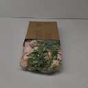 Riceshoot 4 Pack 26 ft Artificial Eucalyptus Vines Garland with Flowers Fake Floral Flower Garland Rose Wreath for Wedding Party Arch Table Decor Backdrop Decorations(Light Pink)