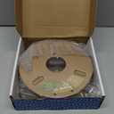 DURAMIC 3D PLA Filament 1.75mm 1kg Spool, Jam-Free High Stifness 3D Printing Filament with Cardboard Spool, No-Tangling No-Clogging Dimensional Accuracy 99% +/- 0.03 mm PLA Light Brown 1 Pack