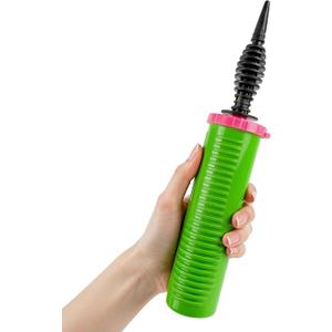 Balloon Pump Handheld - Dual Action Manual Air Inflator for Balloons, Rapid Two-Way Blower for Party Decoration (green-1pc)