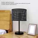 Hollow Lampshade, Rattan SquareHollow Carved Lampshade, Retro Cylinder Lamp Shade Compatible with E27 E14 for Ceiling Floor Wall Lamp