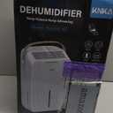 KNKA 2500 Sq.Ft Dehumidifiers for Home with Drain Hose Max 34 Pints, Dehumidifier for Basement, Bedroom, Bathroom, Large Room, Three Modes, Intelligent Humidity Control, Dry Clothes, 24HR Timer