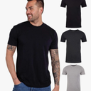 INTO THE AM Mens T Shirt - Short Sleeve Crew Neck Soft Fitted Tees S - 4XL Fresh Classic Tshirts 2XL