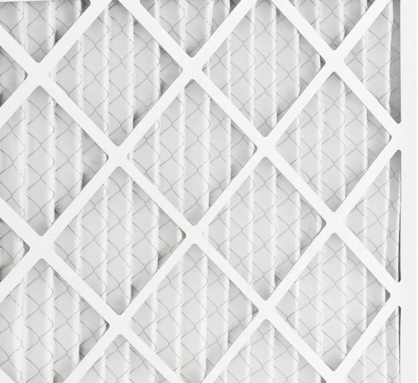 BNX TruFilter 20x25x1 Air Filter MERV 13 (2-Pack) - MADE IN USA - Electrostatic Pleated Air Conditioner HVAC AC Furnace Filters for Allergies, Pollen, Mold, Bacteria, Smoke, Allergen, MPR 1900 FPR 10