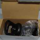 FCHO Glass Suction Cup Heavy Duty Aluminum Vacuum Plate Puller Handle Holder Hooks Duty Galss Lifting/Tile Suction Cup Lifter/Moving Glass/Pad for Lifting (Black, 2Pack)