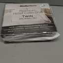 Mueller Luxury 4 Piece Twin Sheets Set - Ultra-Soft 1800 Series, Cooling & Breathable Twin Bed Sheets Sets, Hotel Quality Bedding, Deep Pocket up to 16" - Hypoallergenic, Wrinkle-Resistant, White