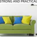 Homoyoyo Black Plastic Sofa Feet Set of 4, 7.5cm Height Bed Risers L-Shaped Plastic Support Feet Riser Legs Easy Install Replacement Legs for Couch, Dresser and Bed, Elevating Design (15.00X15.00X7.50CM)