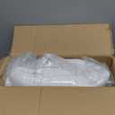 MATBEBY Full Size Mattress Pad - Cooling Breathable Mattress Topper, Quilted Fitted Mattress Protector, Pillow Top Mattress Cover with 8-21" Deep Pocket, Soft, Machine Washable, White, 54x75 Inches