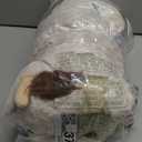 Mewaii Weighted Stuffed Animals with Microwavable Heating Pad - 5 lbs Adjustable, Heatable & Coolable Cow Plush for Realistic Hug, Removable Inner Pad, Perfect Plush Gift for Kids, Adults (23 Inch) (Yellow & Brown)