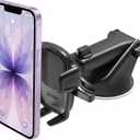 iOttie Easy One Touch Signature Dashboard & Windshield Universal Car Mount Phone Holder Desk Stand with Suction Cup Base and Telescopic Arm for iPhone, Samsung, Google, More Smartphones