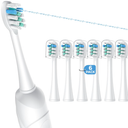 FitMount 2 Pack Toothbrush Replacement Heads Compatible with WaterPik Sonic Fusion 2.0, FitMount Flossing Brush Head Fit for Water-Pic SF-01 SF-02 and 2.0 SF-03 SF-04