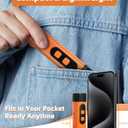 Anti Barking Device for Dogs - 2025 Dog Bark Deterrent Devices  Compact Bark Deterrent Device with Flashlight, 25kHz Anti-Barking Control for Large/Aggressive Dogs, 35ft/10m Range