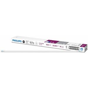 Philips Plug and Play 32W Equivalent 48 in. Cool White Type A T8/T12 LED Tube Light Bulb (10-Pack)