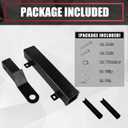 Golf Cart Hitch with 2 Inch Receiver - Fit for Club Car, EZGO, Yamaha