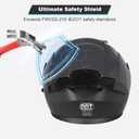 Adult Modular Motorcycle Helmets, DOT Approved Flip up Dual Visor Full Face Helmet for Men Women Moto ATV UTV Snowmobile ADV Four Wheeler Street Bike with Gloves & Mask (Wilderness Black, M)