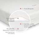 Babyletto Pure Core Crib Mattress, Hybrid Quilted Waterproof Cover, 2-Stage, Greenguard Gold Certified