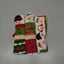 3 Piece Set Christmas Snowman Refrigerator Door Handle Covers Appliance Handle Covers Christmas Decorations Fits Standard Size Kitchen Refrigerator Microwave Oven Or Dishwasher