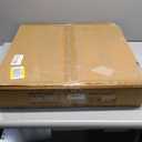 Small Table Stand 20 Inch, Multi-Functional Side & Printer Accent Table with Storage Shelf, Rustic Brown YD-TM153H