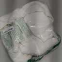 Saodimallsu Womens V Neck Mini Sweater Dress Cable Knit Long Lantern Sleeve Casual Loose Fall Tunic Pullover Sweaters White Size L