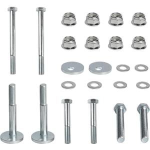Front Control Arms Cam Bolts & Hardware Kit Compatible with 2002-2009 Dodge Ram 1500 2500 3500 Front Control Arm Camber Adjust Bolt Repair Kit